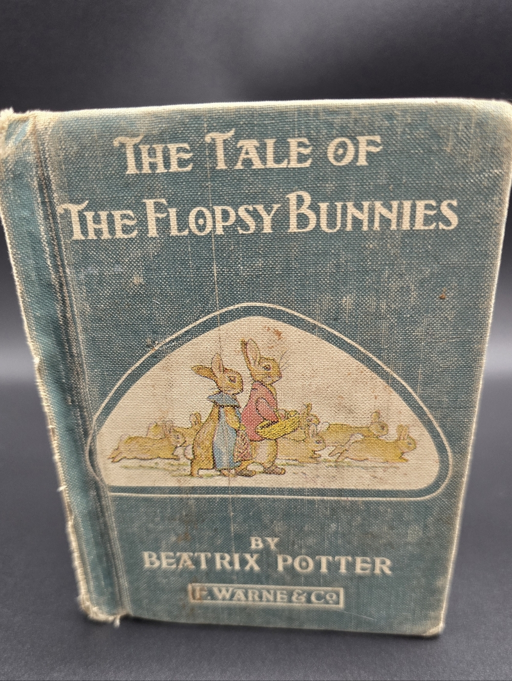 Vintage 1937 Tale of The Flopsy Bunnies by Beatrix Potter Frederick Warne & Co.